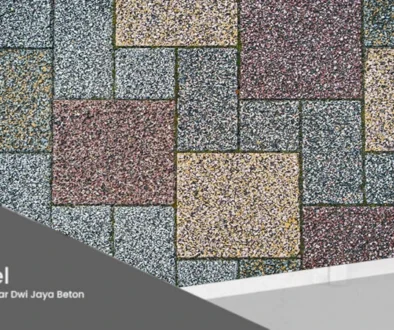 Pabrik paving block motif minimalis Bandung